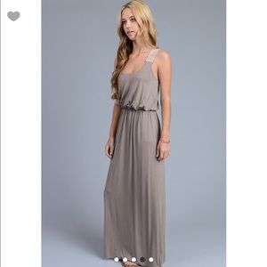 Cotton crochet maxi coco brown